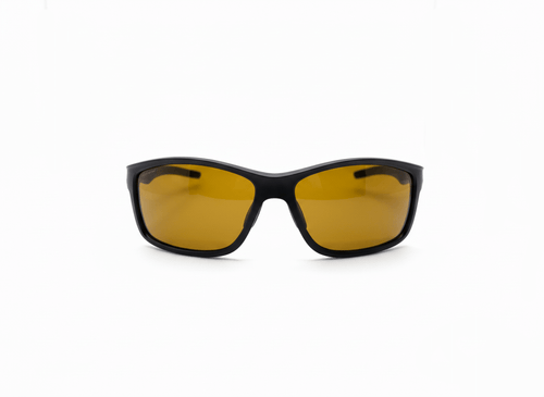 BaitClear Horizon fishing sunglasses with amber polarized lenses